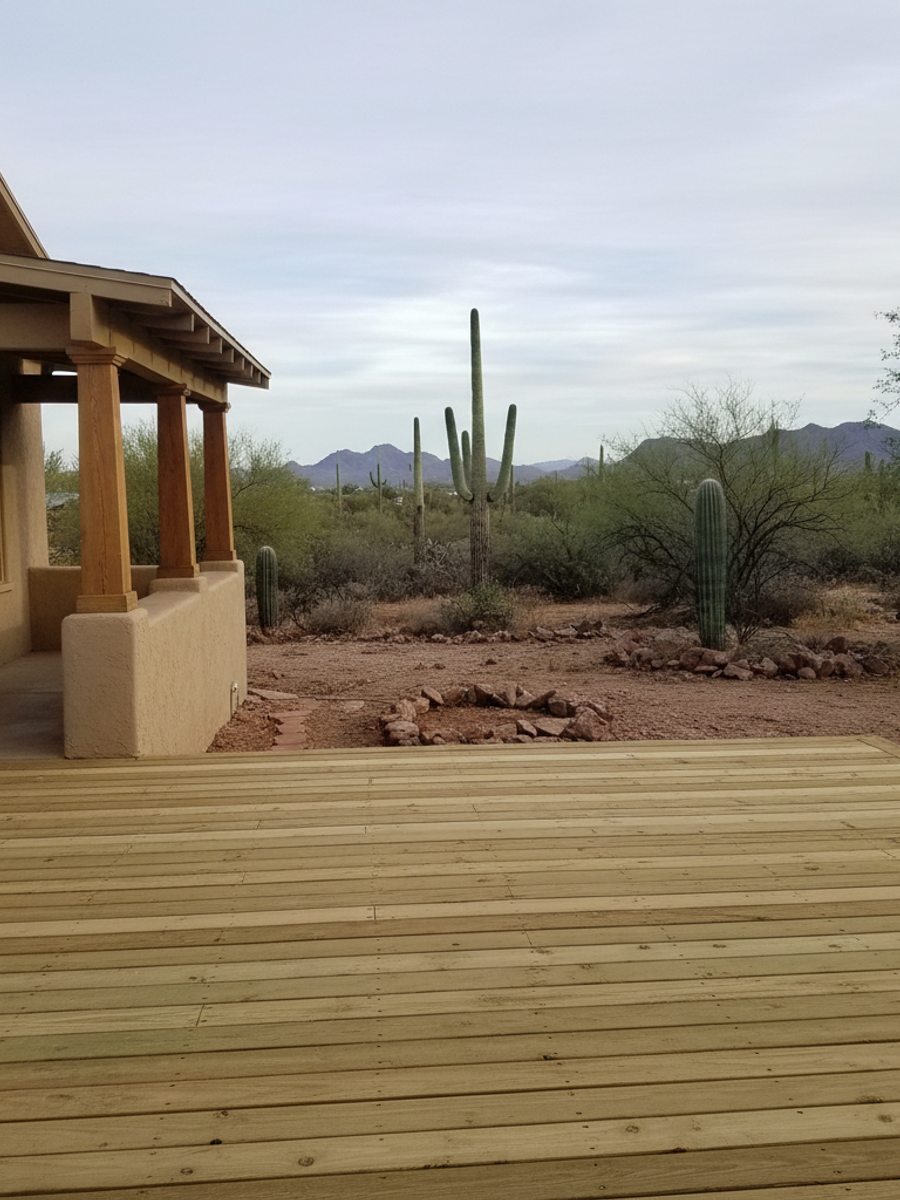 Deck Demolition & Removal completed by Western Deck Solutions in Peoria, AZ
