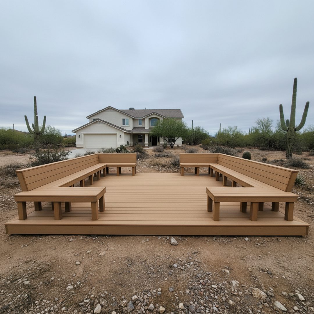 Deck Framing & Structural Repair completed by Western Deck Solutions in Goodyear, AZ