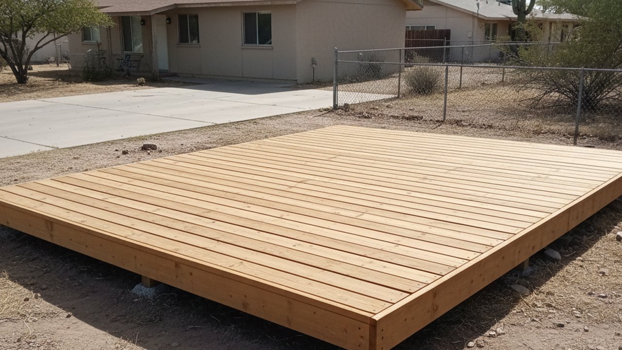 Deck Resurfacing & Board Replacement completed by Western Deck Solutions in Glendale, AZ
