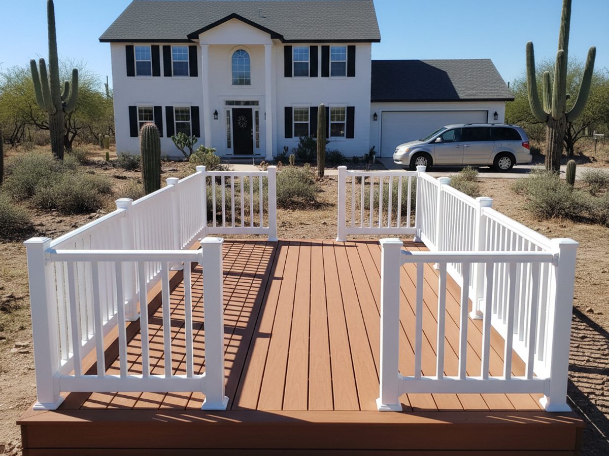 Deck Demolition & Removal completed by Western Deck Solutions in Gilbert, AZ