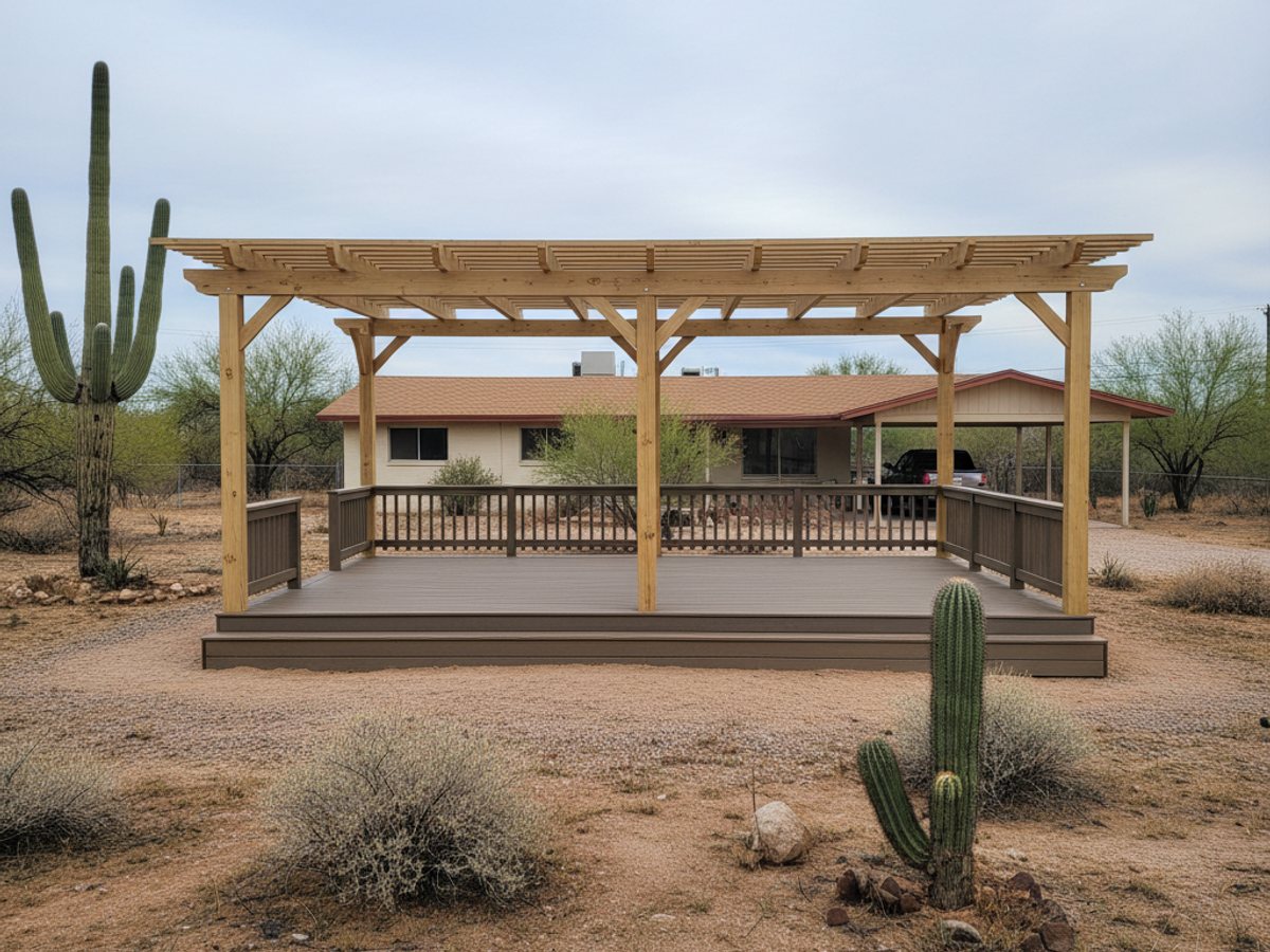 Deck Installation completed by Western Deck Solutions in Surprise, AZ