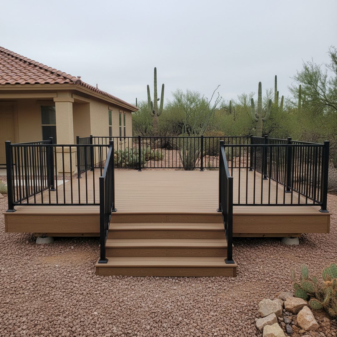 Deck Repair completed by Western Deck Solutions in Goodyear, AZ